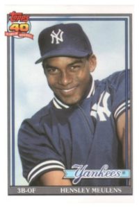 Hensley Meulens New York Yankees Card